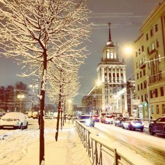 A Moscow guest in St.Petersburg
