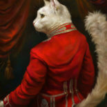Hermitage cat painting