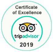 TripAdvisor Certificate Of Excellence 2019